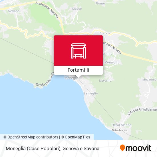 Mappa Moneglia (Case Popolari)