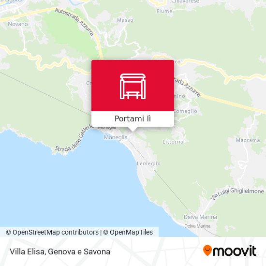 Mappa Villa Elisa