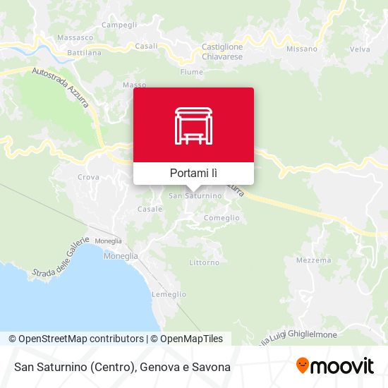 Mappa San Saturnino (Centro)