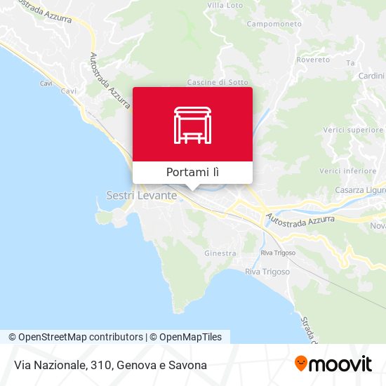 Mappa Via Nazionale, 310