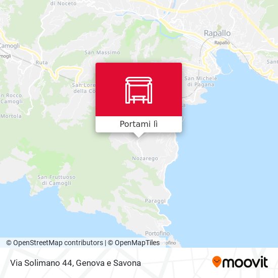 Mappa Via Solimano 44