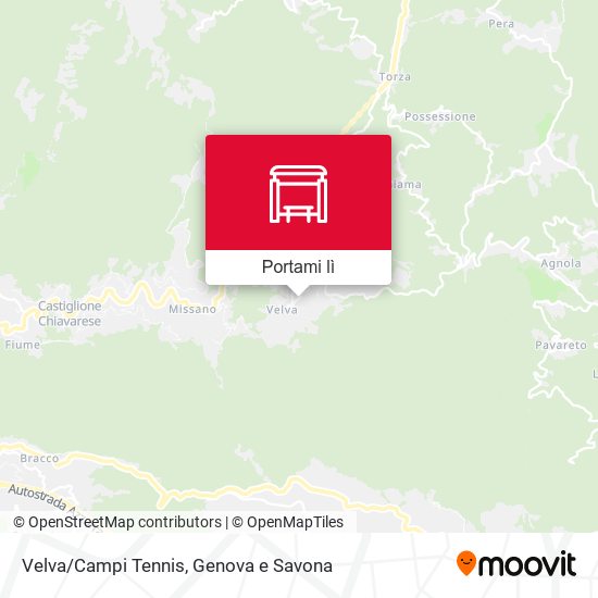 Mappa Velva/Campi Tennis