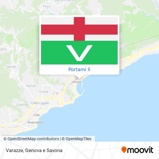 Mappa Varazze