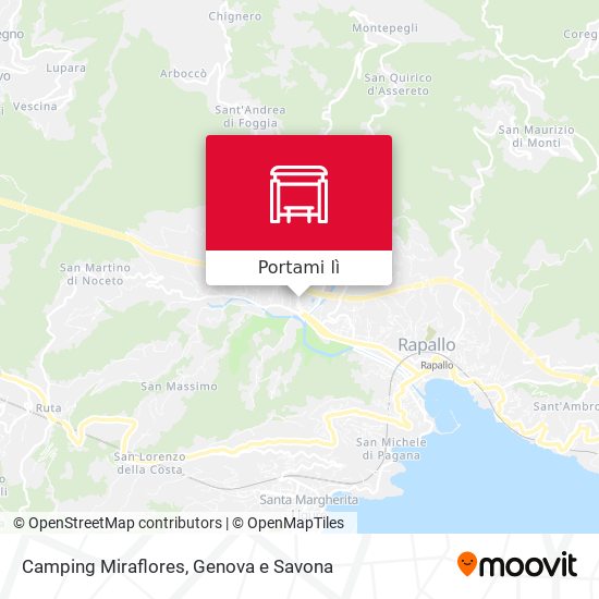 Mappa Camping Miraflores