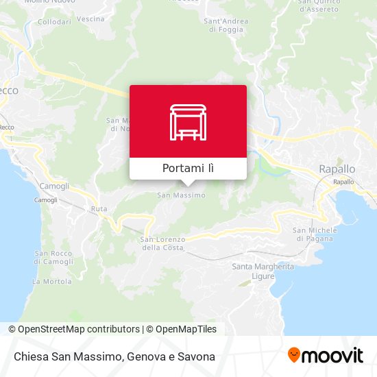 Mappa Chiesa San Massimo