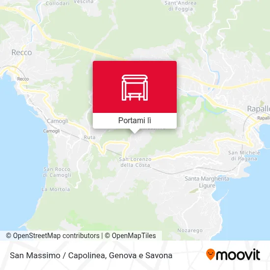 Mappa San Massimo / Capolinea