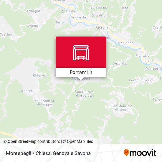 Mappa Montepegli / Chiesa