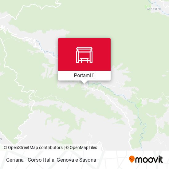 Mappa Ceriana - Corso Italia