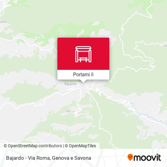 Mappa Bajardo - Via Roma