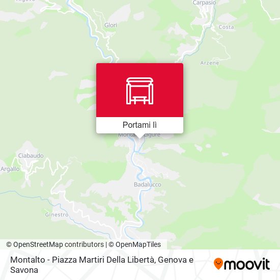 Mappa Montalto - Piazza Martiri Della Libertà