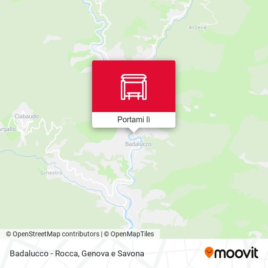 Mappa Badalucco - Rocca