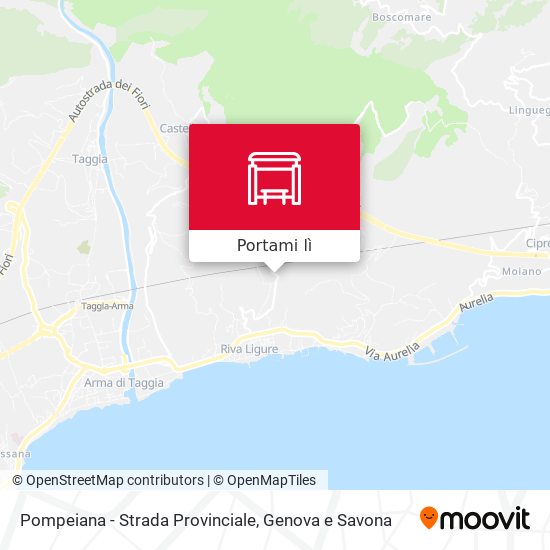 Mappa Pompeiana - Strada Provinciale