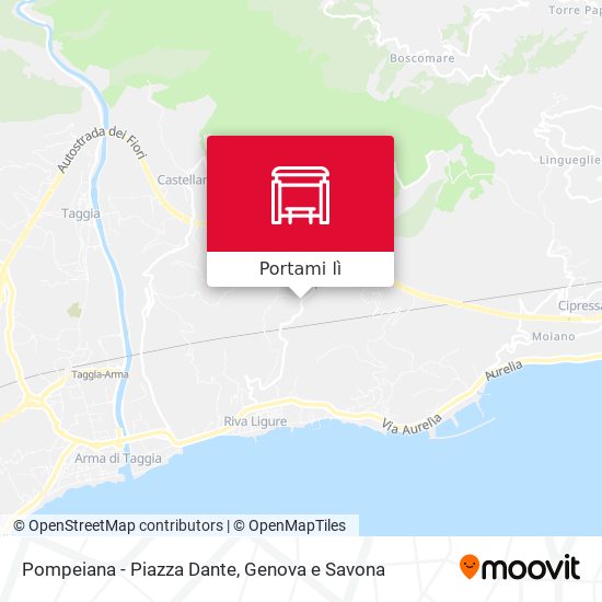 Mappa Pompeiana - Piazza Dante