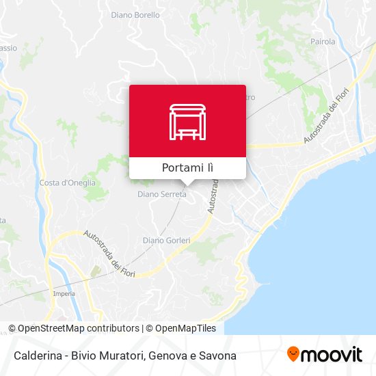 Mappa Calderina - Bivio Muratori