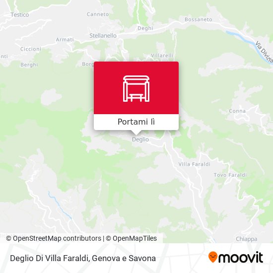 Mappa Deglio Di Villa Faraldi