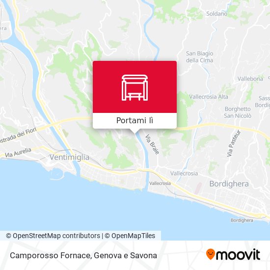 Mappa Camporosso Fornace