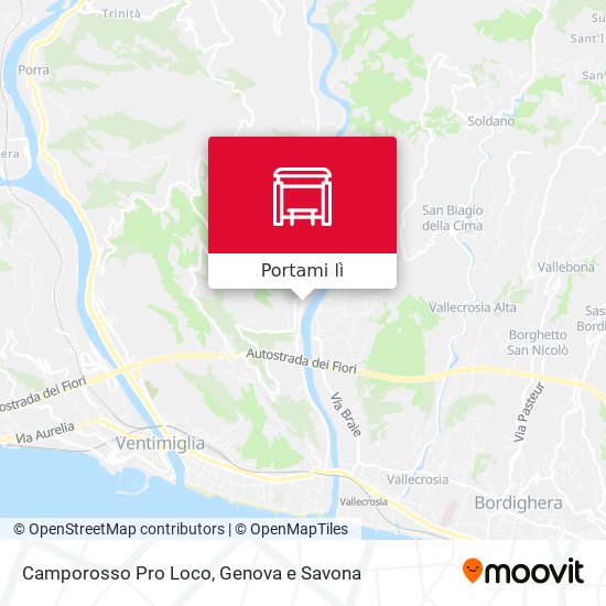 Mappa Camporosso Pro Loco