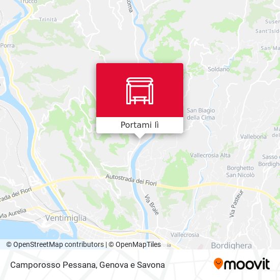 Mappa Camporosso Pessana