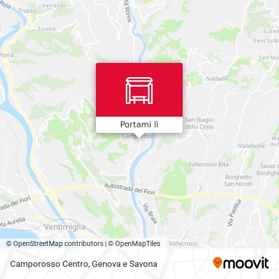 Mappa Camporosso Centro