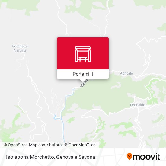 Mappa Isolabona Morchetto