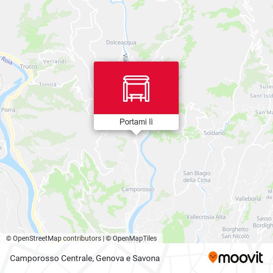 Mappa Camporosso Centrale