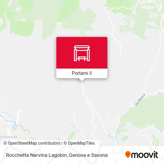 Mappa Rocchetta Nervina Lagobin
