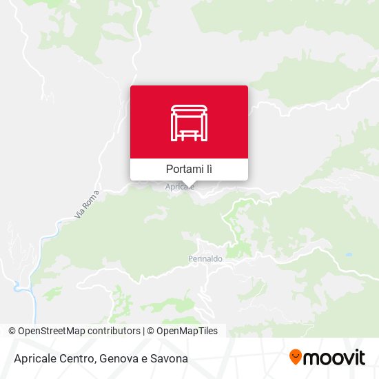 Mappa Apricale Centro