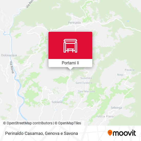 Mappa Perinaldo Casamao