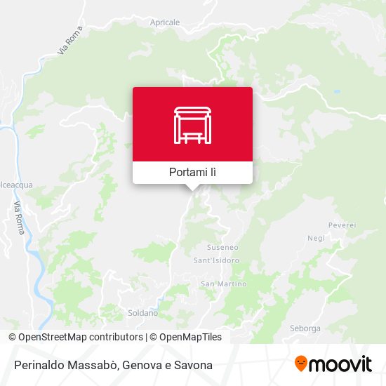 Mappa Perinaldo Massabò