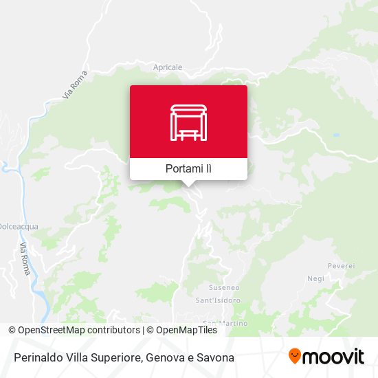 Mappa Perinaldo Villa Superiore