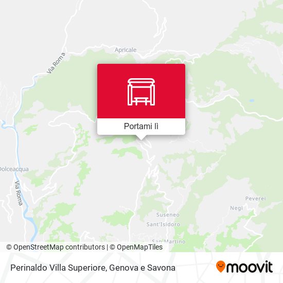 Mappa Perinaldo Villa Superiore