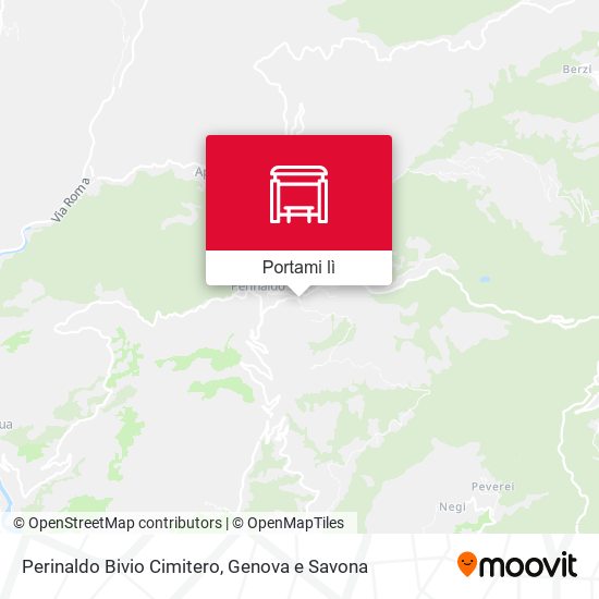 Mappa Perinaldo Bivio Cimitero