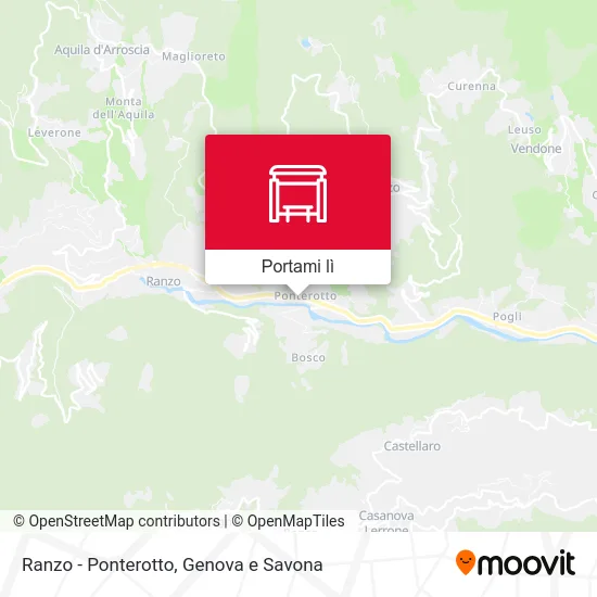 Mappa Ranzo - Ponterotto