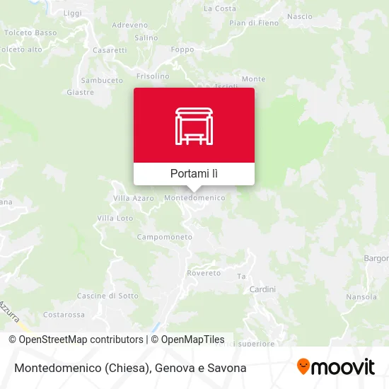 Mappa Montedomenico (Chiesa)