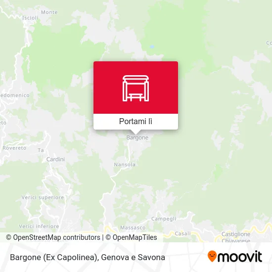Mappa Bargone (Ex Capolinea)