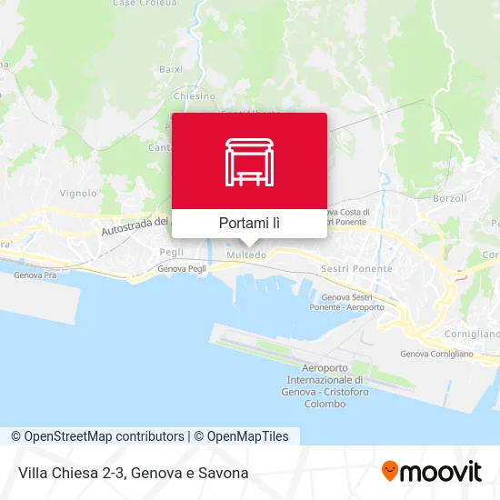 Mappa Villa Chiesa 2-3