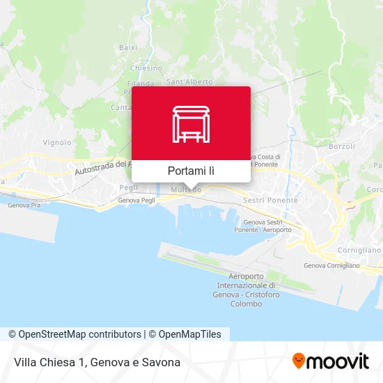 Mappa Villa Chiesa 1