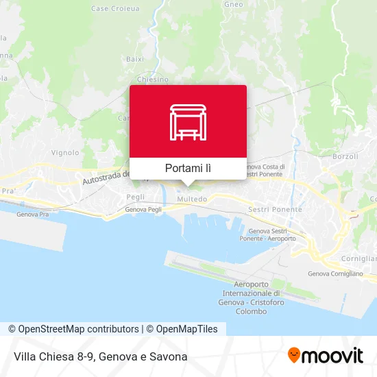 Mappa Villa Chiesa 8-9