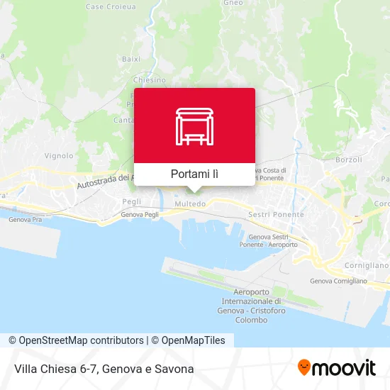 Mappa Villa Chiesa 6-7