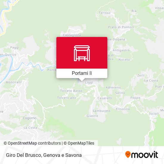Mappa Giro Del Brusco