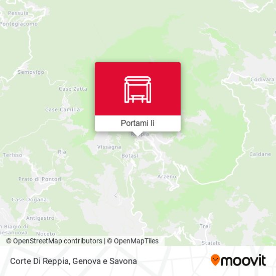 Mappa Corte Di Reppia