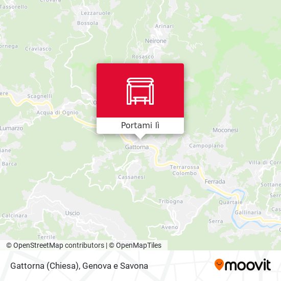Mappa Gattorna (Chiesa)