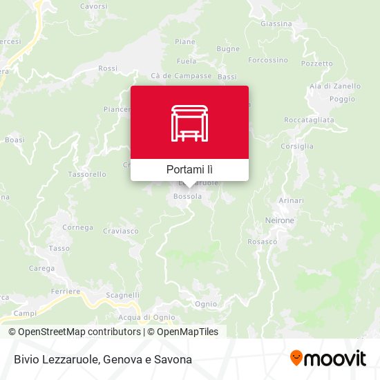 Mappa Bivio Lezzaruole
