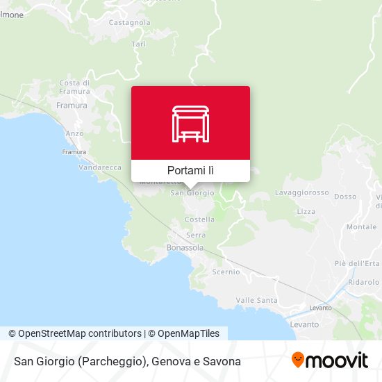 Mappa San Giorgio (Parcheggio)