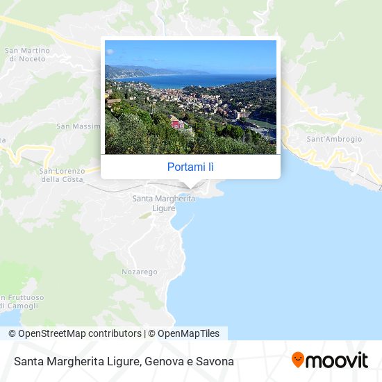 Mappa Santa Margherita Ligure