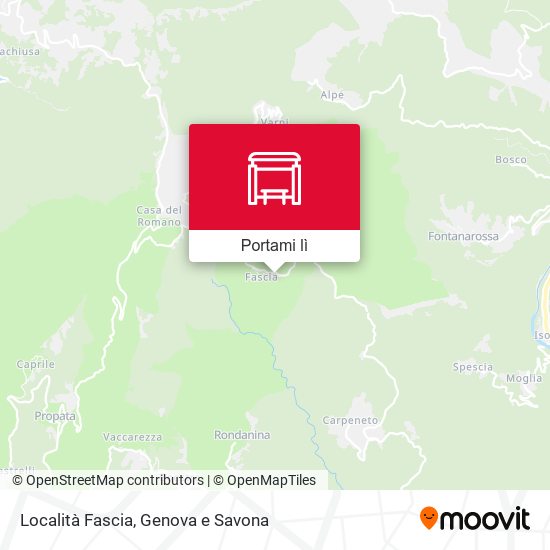 Mappa Località Fascia