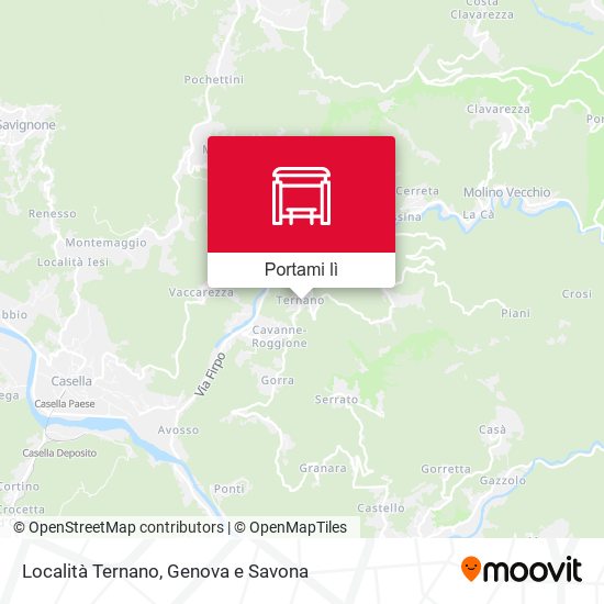 Mappa Località Ternano