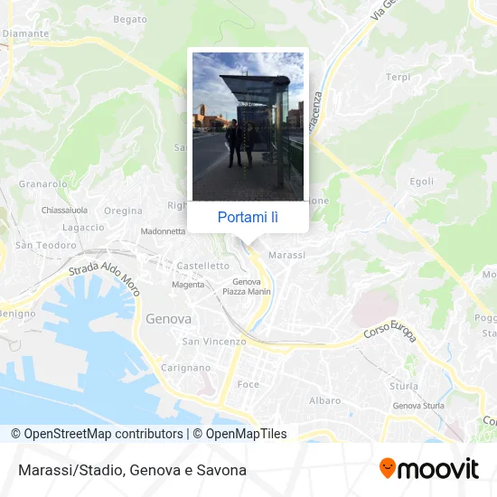 Mappa Marassi/Stadio