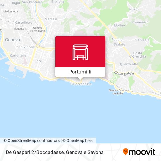 Mappa De Gaspari 2/Boccadasse