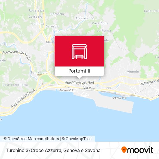 Mappa Turchino 3/Croce Azzurra